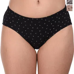 BODYMIST Women Pack Of 3 Printed Mid Rise Hipster Briefs-picture-49