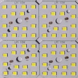 15 Watt MCPCB ( pck of 4 ) Led Bulb Raw Material Light Electronic Hobby Kit-image-3