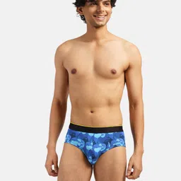 bummer Men Printed Mid-Rise Basic Brief BRNOSY01S-picture-14