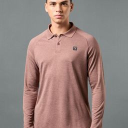 Technosport Men Polo Collar Anti Static Slim Fit T-shirt-image-50