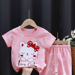 YK Boys Printed Round Neck T-shirt With Shorts-image-2