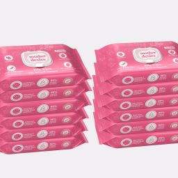 Baby Wipes 72 Sheets Per Pack of 12/with Lid (864 Wipes)-image-19