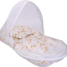 Polyester Kids Washable Mafatlal Baby Mosquito Net (18x32 in) | Soft, Breathable & Foldable Design Mosquito Net-6