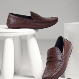 Casual PVC Waterproof Loafers For Men-image-93
