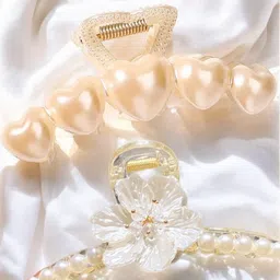 fabula Women Set of 2 Embellished Claw Clip-14