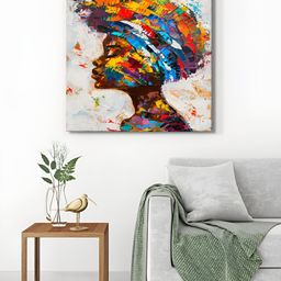 999Store Brown & Blue 1 Piece Canvas Other Wall Paintings-image-71