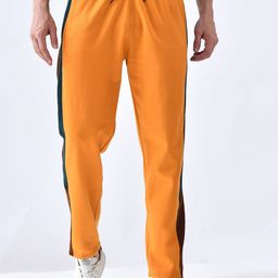 BAESD Men Colourblocked Mid-Rise Regular Fit Track Pants-picture-11