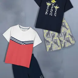 HELLCAT Girls Printed T-shirt with Shorts-image-14