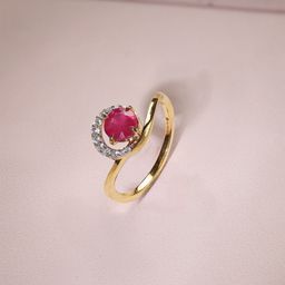 Mia by Tanishq Women 4KT Finger Ring Diamond-2.5gm-image-47