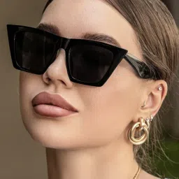 UV Protection, Gradient, Night Vision Cat-eye, Butterfly Sunglasses (Free Size)-17