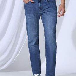 Blackberrys Men Skinny Fit Mildly Distressed Light Fade Jeans-picture-16