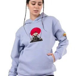 RHINO CULT Women Printed Hooded Pullover Sweatshirt-picture-27