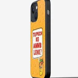 macmerise Typography Printed iPhone 13 Back Case Mobile Accessories-30