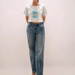 Zink London Women Printed T-shirt-image-62