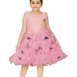 Nickys Disegno Girls Pink Dresses-image-23