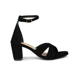 dbcooper Woemn Block Heel Open Toe Ankle Loop Sandals image 5