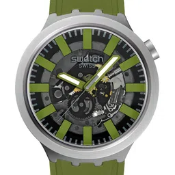 Swatch Unisex Printed Dial & Straps Analogue Watch SB07S118-55