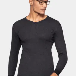 Sporto by Macho Pack Of 2 Round Neck Full Sleeves Thermal Tops-picture-1