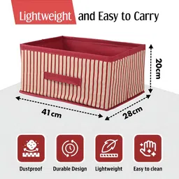 Aura Beige Set of 4 Regular Drawer Organiser Organisers image 5