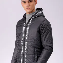 The Indian Garage Co Men Quilted Jacket with Patchwork-image-32