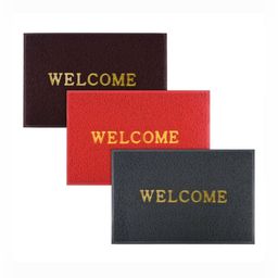 Aura 3Pcs Maroon & Red Self-Designed Anti-Slip Eco-Friendly Absorbent Large Doormats-18