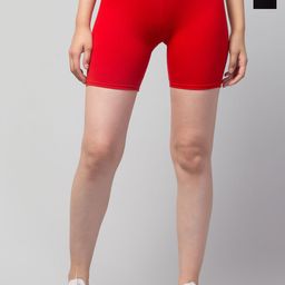 ULLAS Women Skinny Fit Cycling Sports Shorts-image-36
