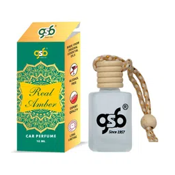 GSB Transparent Real Amber Hanging Car Air Freshener - 10 ml-image-65