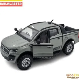TRAILBLASTER PICKUP TRUCK Miniature Pull Back Truck with Doors Openable-image-60