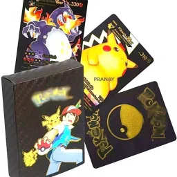 woyr 2 Set 55pc each Pokemon TCG Black and Silver V Series Vmax Gx Playing Card image 3
