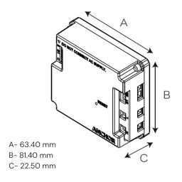 Anchor by Panasonic 25A Smart switch module| 6 Switch Smart Controller 1 Node|RetroFit with Manual Control|Works with Alexa & Google Assistant|Convert a normal switchboard to Smart Switchboard,(24009) image 1