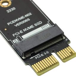 ETZIN PCI-E PCI Express 3.0 X1 to M.2 M Key Interface NVMe SSD PCIE M.2 Riser SSD Card Adapter 2230 2242 2260 2280 Full Speed EPL-1093PC image 4