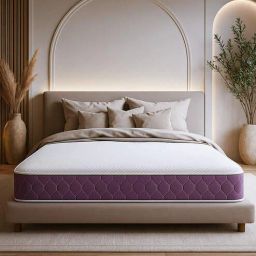 sleepwell Ortho 8 Inch PU & HR Foam With Neem Fresche Technology Mattress In King Size-picture-26