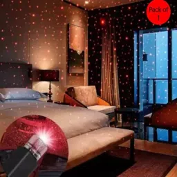 ecraftindia Decorative Star Battery Operated Projector Laser Night Light (Back)-picture-3