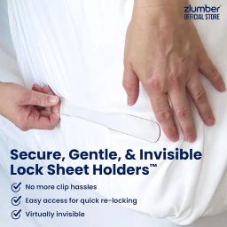 ZlumberLock Ultimate Sheet Holders - Keep Sheets Firm & Tight, Effortless Bedding Solution for a Perfect, Wrinkle-Free Sleep, Ensure Fitted Sheets Stay Snug & Secure Ideal for Restful Homes image 4