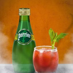 Perriers Lime Flavoured Carbonated Mineral Water Refreshing and Invigorating Beverage 4 X 330ml Each image 3