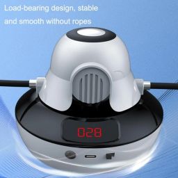 ELBME® HB028 Multi-Person Training Automatic Counting Intelligent Skipping Machine | Blue image 5