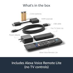 Amazon Fire TV Stick Lite with all-new Alexa Voice Remote Lite (no TV controls), HD streaming device | Now with App controls image 5