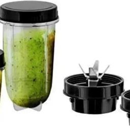 Bullet Juicer Jar Set for Mixer Grinder – Versatile Blender Jars (530ml & 350ml) – 2 Jar Combo for Smoothies, Shakes, Juicing & Grinding – BPA-Free, Durable, Easy to Clean image 2