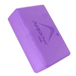 Arrowmax Yoga Block High Density EVA Foam Non-Slip Workout Brick to Improve Poses Balance Flexibility Support Strength Training Exercise-Pack of 2 (PURPLE) image 3