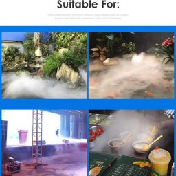 Ultrasonic Mist Maker Fogger Air Humidifier Fountain Mistorizer 6 Head image 5
