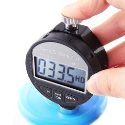 MERISHOPP Digital Shore Hardness Durometer Tester Tyre Rubber LCD Display Meter New D image 5