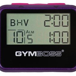 Interval Timer and Stopwatch - VIOLET / PINK METALLIC GLOSS image 1