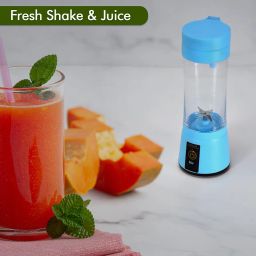 Praxent 6-Portable USB Rechargeable Juicer Blender: Convenient, Rechargeable Blender for Fresh, Blended Drinks Anywhere image 5