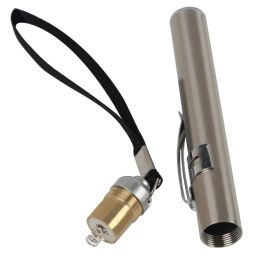 Magicwand Round Moon Shaped Light Aluminium Alloy Torch with Convex CREE Led image 4