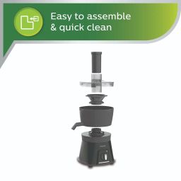 Philips HL7579/00 600W Turbo Juicer Mixer Grinder with 3 Jars -Blend and Carry, Nutri Juicer Jar, Multi Purpose jar image 3