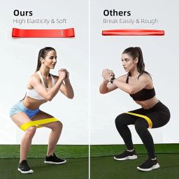 Fitcozi Standard Loop Bands - Resistance Band Medium Levels of Resistance - Exercise Bands for Strength Training, Flexibility, & Body Workout - Light, Medium, Heavy (Single Pcs) image 1