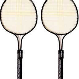 CLOVERBYTE Baby Phantom Racket 2 Piece Junior Racket with 4 Shuttlecock and Cover Badminton Kit image 1
