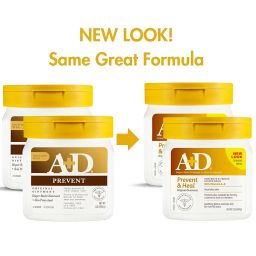 A+D Original Diaper Rash Ointment, 1 Pound Jar Pack of 2 image 1