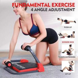 PROTON™ Smart Ab Machine Multifunctional Lazy Abdominal Machine | Sit Up Exercise Equipment for Home Gym | Crunches Ab Equipment | Ab Workout Equipment with Adjustable Resistance image 1