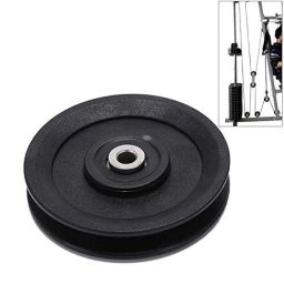 MRT Sports Gym Machines Pully with in-Build Bush and Bearing 5-inch in Black Colour (4 Pieces) image 3
